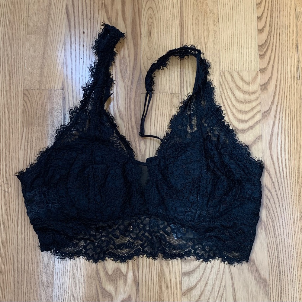 Aerie Black Bralette